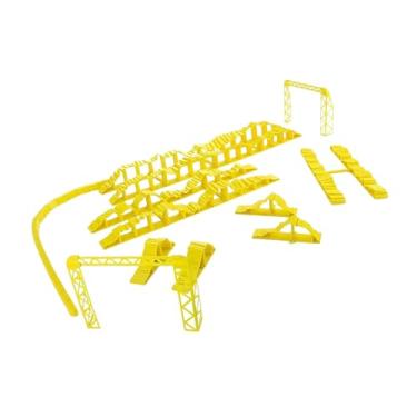 Imagem de JunZheHub Ponte RC para Crawler, Simulação de Pista de Obstáculos, Declive Íngreme, Material PP, Adequada para Competição em Pista de Carros RC, Estilo C