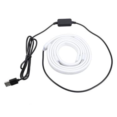 Imagem de Ymiko Faixa de Luz RGB para Monitor de 27 Polegadas, Barra de Iluminação Ambiente de Sincronização de Tela Com 16 Milhões de Cores, Luz de Fundo LED para Jogos de Mesa para Tela de Computador