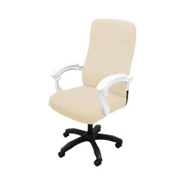 Imagem de Capa De Cadeira De Escritório Para Computador Em Jacquard Espesso, Res