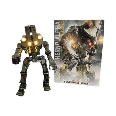 Imagem de Figura De Mecha Japonesa Red LED Tramp Neca Pacific Rim, Brinquedo Gip