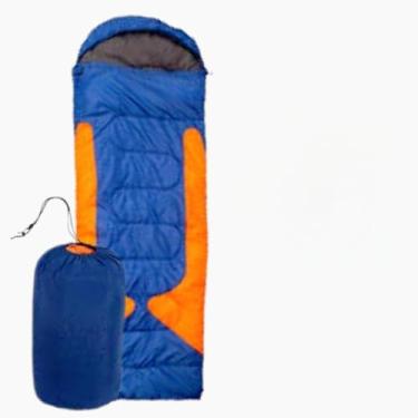 Imagem de Saco de Dormir，Camping，Temperatura de Conforto -1,5 °C A -3,5 °C，Leve, DobráVel e FáCil de Transportar，Capuz AjustáVel Com Bolsa de Armazenamento Incorporada，Adequado para Acampar e Fazer Caminhadas