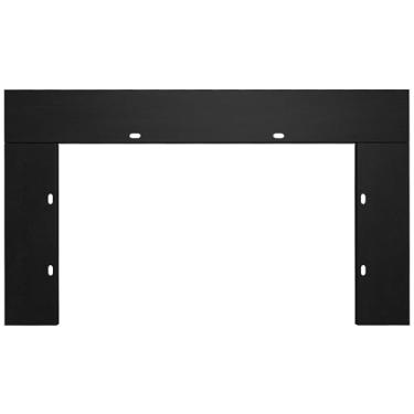 Imagem de Benrocks Kit De Acabamento De 48,9" L X 32,11" A Projetado Para Inserção De Lareira Elétrica De 40" W, Preto