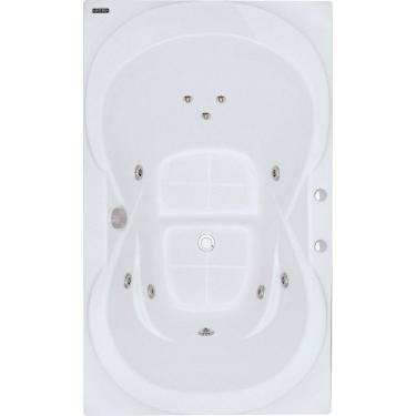 Imagem de Banheira Hidromassagem Astra Due Super Luxo 160cmx90cmx44cm 04 Jatos Acrílico P1 sem Aquecedor 220v