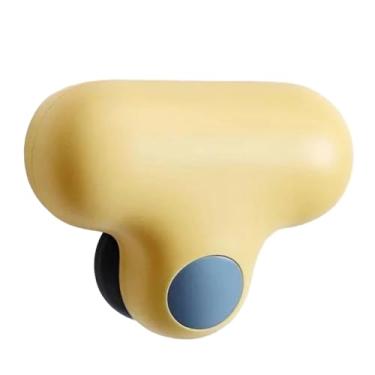 Imagem de Mingzhe Rodo de Espelho TPR Pequena Escova de Vidro Design Ergonômico Com Gancho Ventosa (solteiro amarelo)