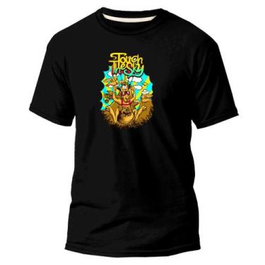 Imagem de Camiseta Básica Algodão Premium Estampa Digital Touch Thesky, Preto, G