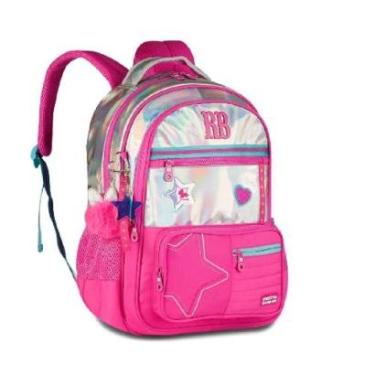 Imagem de MOCHILA REBECCA BONBON DE COSTAS HOLO SHINE 17,5 RB27017-Feminino