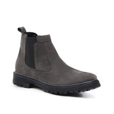 Imagem de BOTA CHELSEA TRATORADA MASCULINA CINZA (RATO)-Masculino