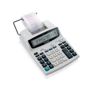 Imagem de Calculadora Com Bobina 12 Ditigos Bicolor Ma-5121 Elgin F108