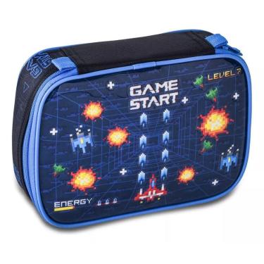 Imagem de Estojo Box Video Game Start Infantil Escolar Clio Style