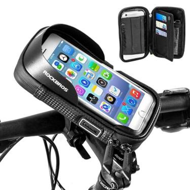 Imagem de Suporte De Celular Para Bicicleta Case Impermeável Rockbros