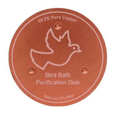 Imagem de AUNMAS Disco de Limpeza de Cobre Puro 99,99%, Reduz a Limpeza de Longa Duração para Banho de Pássaros, Ferramenta para Todos Os Climas (D)