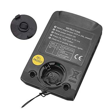 Imagem de aqxreight 12V LED Testador Digital Motor Detector de Qualidade de óleo de Gás Analisador de Fluido (Preto)