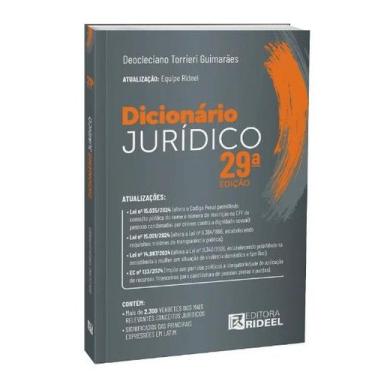 Imagem de Dicionario Juridico - RIDEEL