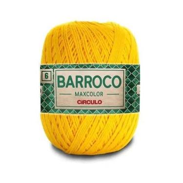Imagem de Barbante Barroco Maxcolor 6 Fios Círculo 400g - Fio para Crochê, Tricô