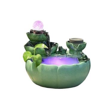 Imagem de Fonte de água para relaxamento interno, fonte de água interna, aquário para decoração de casa e escritório, decoração de casa (grande)