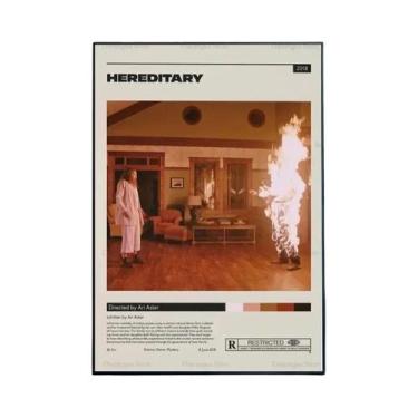 Imagem de Pôster De Arte De Parede De Filme De Terror Clássico Hereditário Minim