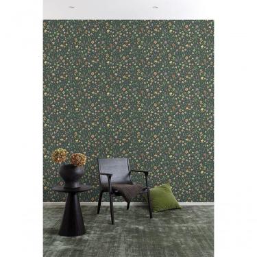 Imagem de Papel De Parede Maison Floral Colorido Mn3513