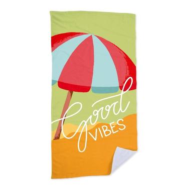 Imagem de Toalha De Praia Guarda-sol Good Vibes