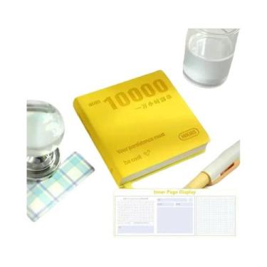 Imagem de Caderno De Bolso Portátil Para Autodisciplina, 10000 Horas, Material E