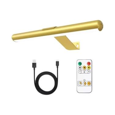 Imagem de Luminária De Parede Sem Fio Recarregável De 4000mAh Com Controle Remot