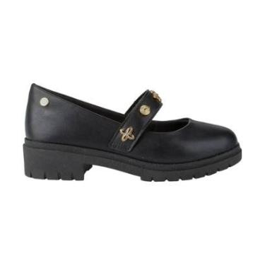 Imagem de Sapato Infantil Feminino Pink Cats Berteli Preto - V5121-Feminino