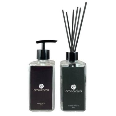 Imagem de Kit Premium de Aromatização - Toque & Aroma - Flor de Figo - no-brand