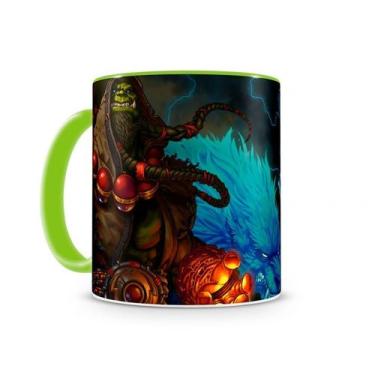 Imagem de Caneca World Of Warcraft Thrall I Verde - Starnerd
