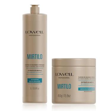 Imagem de Lowell Mirtilo Equilibrante Shampoo 1L Mascara 450g