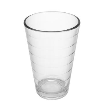 Imagem de Copo De Vidro 200ml Suco Refrigerante água Lines Rings Fratelli