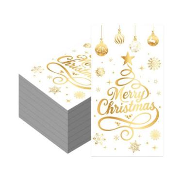 Imagem de Guardanapos De Natal Descartáveis 20 40 60pcs, Servilletas De Papel Pa
