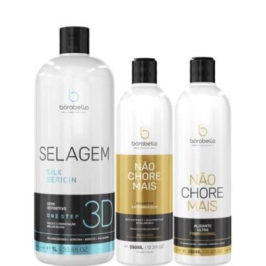 Imagem de Borabella Selagem 3D 1 Litro + Kit Não Chore 2x350ml