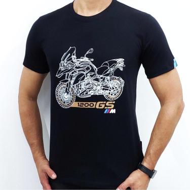 Imagem de Camiseta Bmw GS Big Trail 1200 Masculina - 522-Masculino