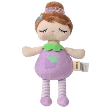 Imagem de Boneca Metoo Frutinhas Pelúcia Original Infantil Presente, Violeta