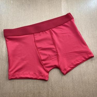 Imagem de Cueca Boxer Infantil Lisa Cor:VermelhoTamanho:G - Optiz, Vermelho, G