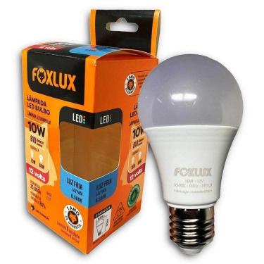 Imagem de Lâmpada Led 12v 10w Foxlux A60 6500k Branca Fria E27