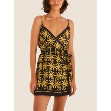 Imagem de Vestido Curto Estampado Lenco Trancoso Farm-Feminino