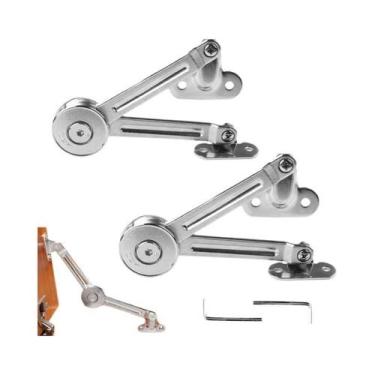 Imagem de Dobradiças Hidráulicas Ajustáveis Para Portas De Armários De Cozinha, 