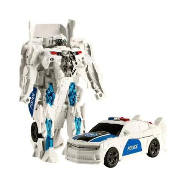 Imagem de Brinquedo De Montar Quebra-Cabeça De Robô Anime Infantil Com Transform