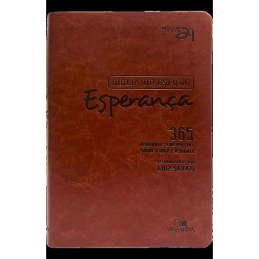 Imagem de Bíblia de estudo Esperança - Capa Couro Simulado - EDICOES VIDA NOVA, 