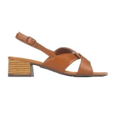 Imagem de Sandália Anacapri Salto Bloco Tiras Tranchadas-Feminino