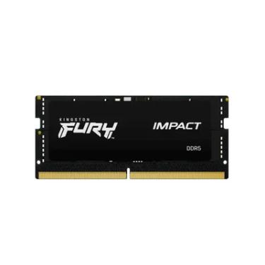 Imagem de Memória Kingston Futy Impact, 16gb, Ddr5, 5600mhz, 1.1v, Cl 40, Notebook - Black - Kf556s40ib-16