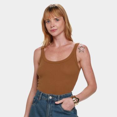 Imagem de Regata Hering Slim Básica Feminina-Feminino