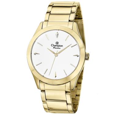 Imagem de Relógio Champion Feminino Ref: Cn24691h Casual Dourado