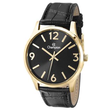 Imagem de Relógio Champion Masculino Ref: Cn20613p Casual Dourado