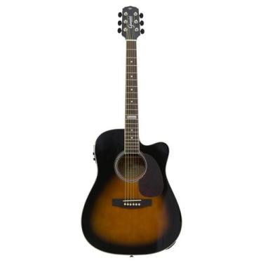 Imagem de Violão Folk Eletroacústico Giannini GF-1D GF1D CEQ 3TS