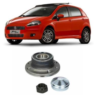 Imagem de Cubo de Roda Traseira FIAT Punto 2007 até 2014, sem ABS - PFI Bearings