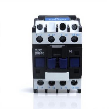 Imagem de Contator Tripolar CJX2 0910 9A 3p + 1Na 110V - HS Automação