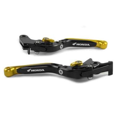 Imagem de Manete Esportivo Extensível Nx 200  Falcon Bros Tornado Sahara Xre Gra