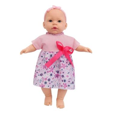 Imagem de Boneca Bebezão Grande 53cm Gabi com Chupeta 330 - Super Toys