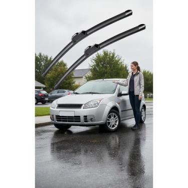 Imagem de 2x Palhetas Parabrisa Fiesta 03-10: Limpeza Perfeita! - Congratulation